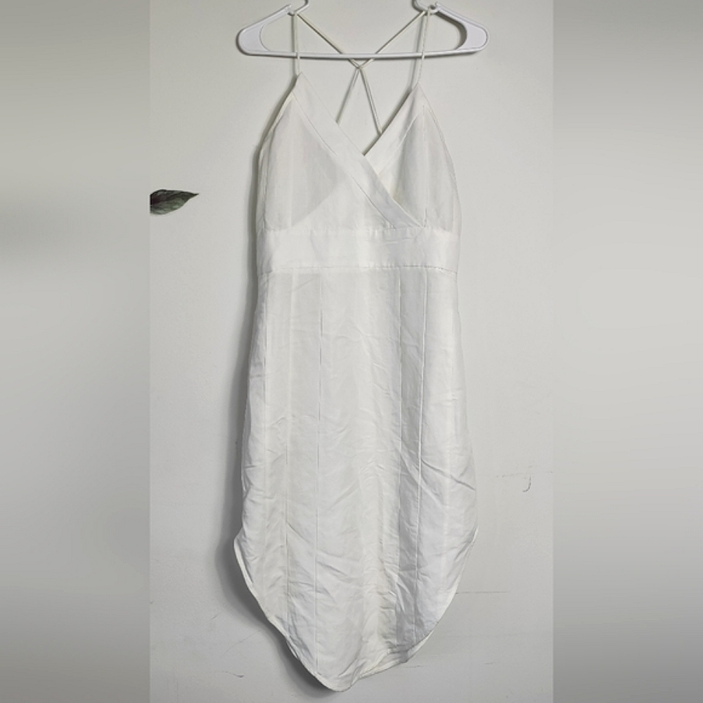 LN Off White Spaghetti Strap Resort/Summer Dress